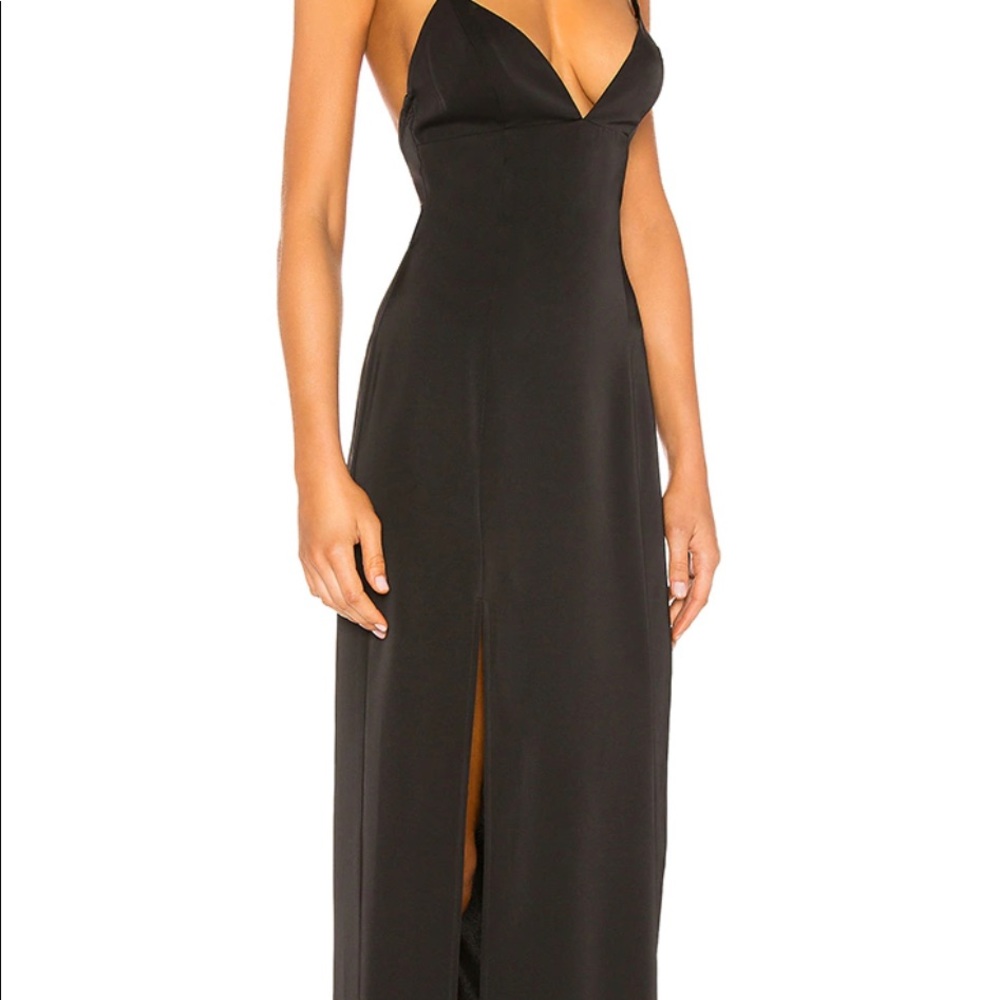 Lovers + Friends Julie Gown in Black